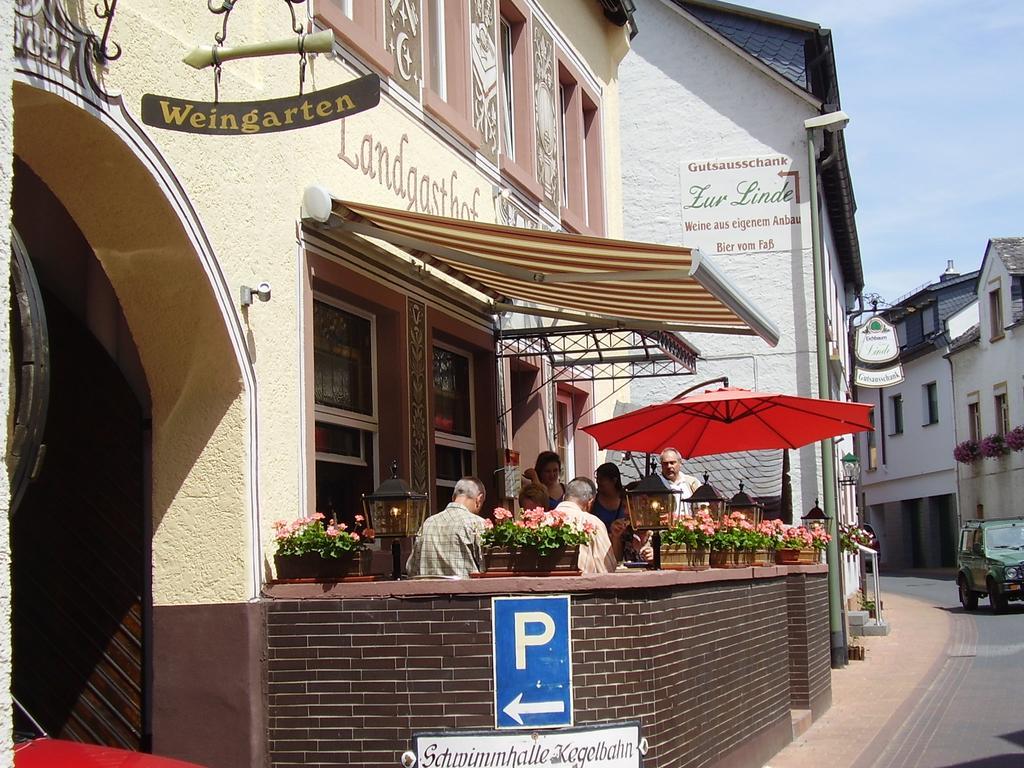 Landgasthof Germania Рюдесхайм ам Рейн Екстериор снимка