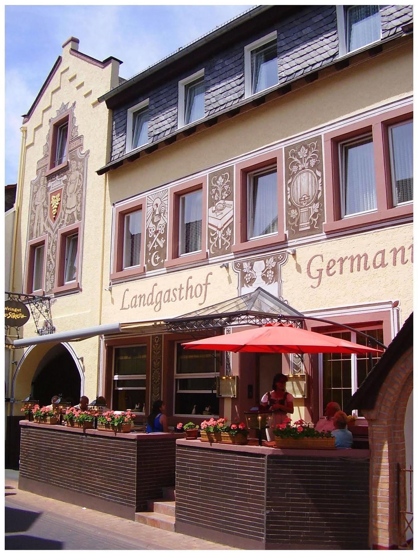 Landgasthof Germania Рюдесхайм ам Рейн Екстериор снимка